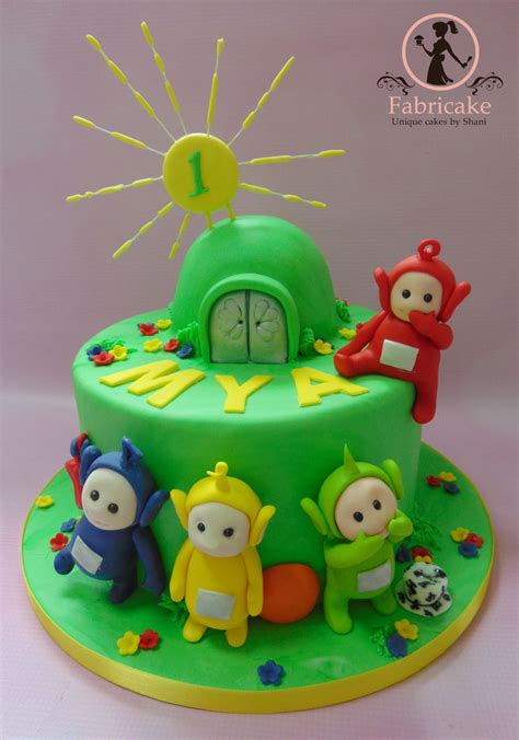 Teletubbies Cake Ideas Free hand mold 3d edible teletubbies