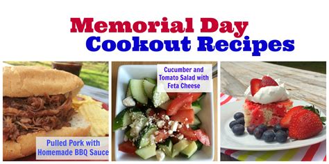 Memorial Day Cookout Recipes - NEPA Mom