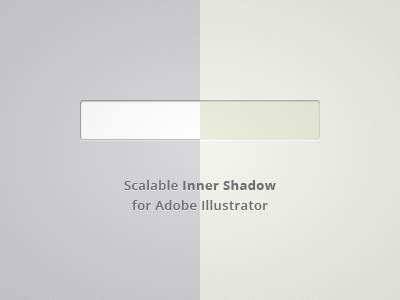 Scalable Inner Shadow for Adobe Illustrator by Valery Sibikovsky on ...