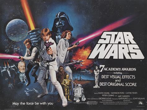 Star Wars (1977), Oscars style poster, British | Original Film Posters ...