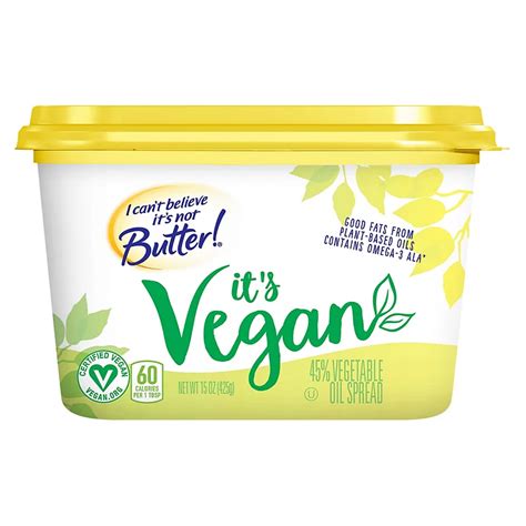 I Can't Believe It's Not Butter! It's Vegan Spread - Shop Butter ...