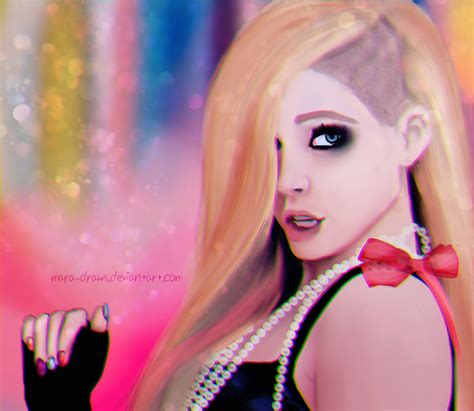 Avril Lavigne - Hello kitty by Mara-Draws on DeviantArt