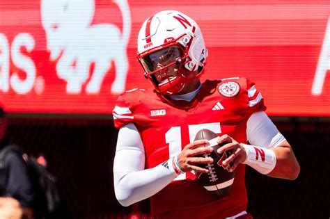 Dylan Raiola dazzles in first half of Nebraska debut, Patrick Mahomes ...