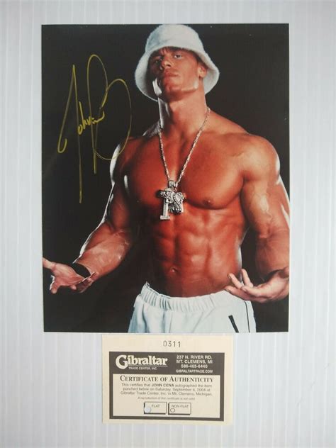 John Cena Signed Autographed 8.5x11 Photo - WWE WWF Wrestling | John ...