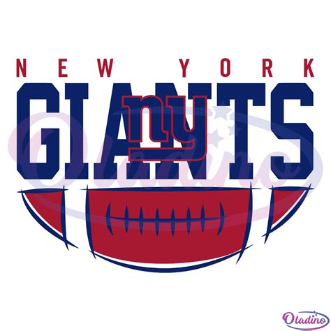 New York Giants Football Team SVG Digital File, Giants Logo svg