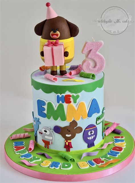 Celebrate with Cake!: Hey Duggee Single tier Cake