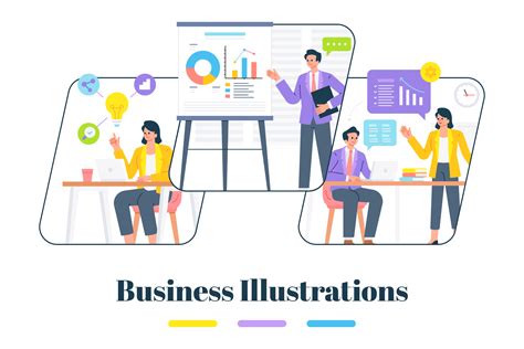 Free Business Illustration pack from Business Illustrations