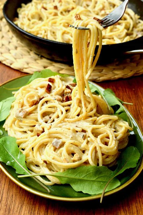 Easy Vegan Carbonara - Vegan on Board