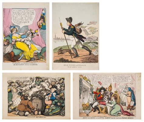 At Auction: Thomas Rowlandson, Rowlandson (Thomas) Collection of five ...