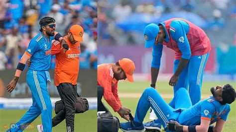 Injury Blow: Hardik Pandya to Miss New Zealand Match with Ankle Injury ...