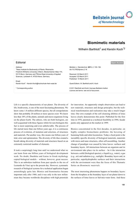 (PDF) Biomimetic materials