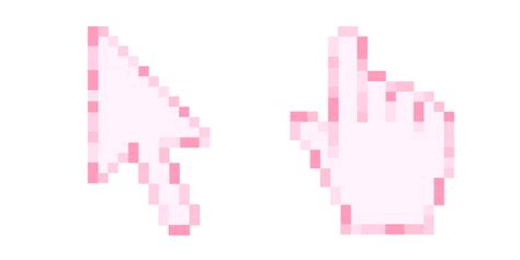 Pink Sakura Blossom Pixel cursor – Custom Cursor