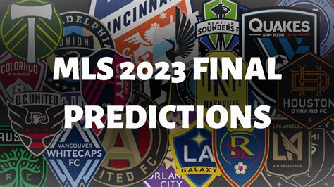 MLS Final Predictions for 2023 Season! - YouTube