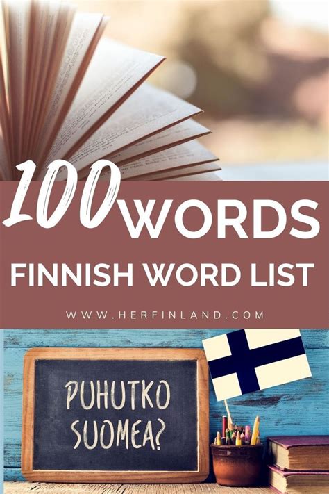 Best Finnish Vocabulary Hacks with Complete Word Lists | Learn finnish ...