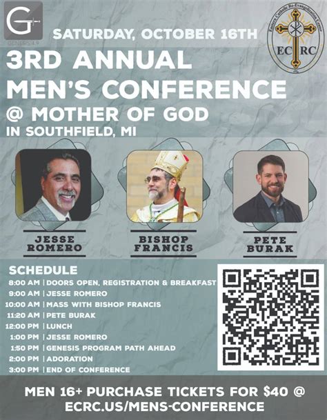 Men’s Conference | Mother of God Parish