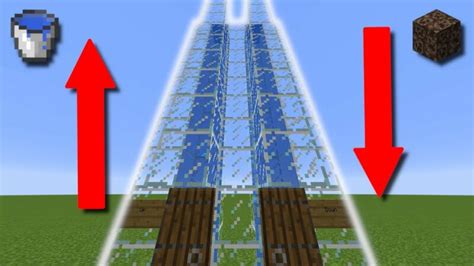 How to Make a Water Elevator in Minecraft