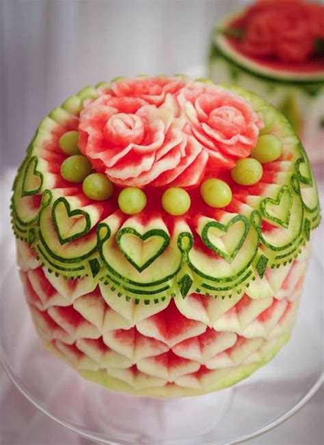 45 best Watermelon carving images on Pinterest | Watermelon carving ...