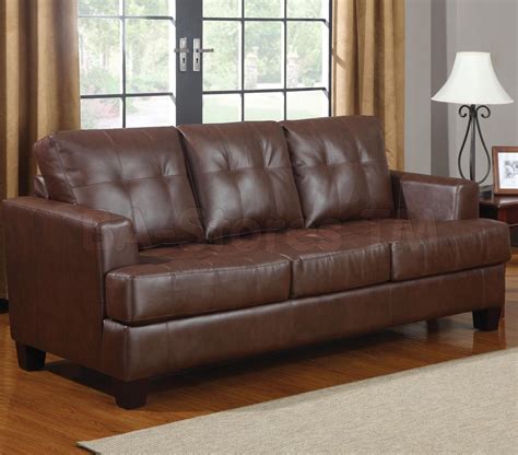 Leather Sleeper Sofa Set #sleepersofa | Leather sofa bed, Brown leather ...