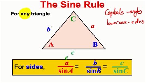 Area Of Triangle Sine Rule