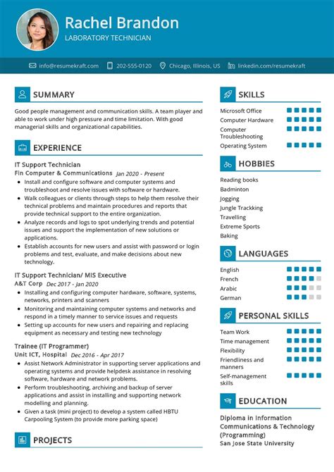 Laboratory Technician Resume Sample in 2024 - ResumeKraft