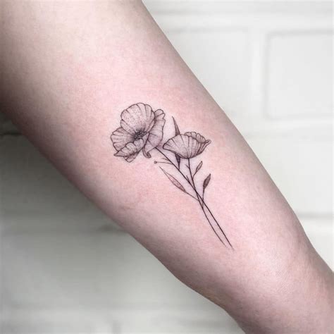 101 Amazing Poppy Tattoo Ideas You Will Love! | Outsons | Men's Fashion ...