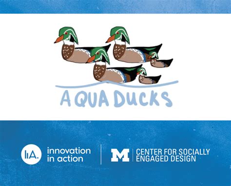 Aquaducks: Improving Water Quality, Together - Center for Socially ...