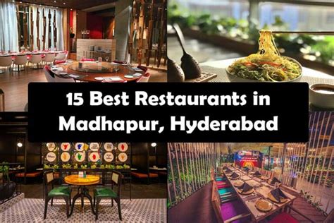 15 Best Restaurants in Madhapur, Hyderabad - Travel Yupe