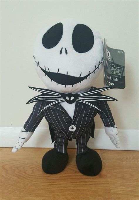 JACK SKELLINGTON PLUSH ANIMATED DISNEY NIGHTMARE BEFORE X-MAS DOLL NWT ...