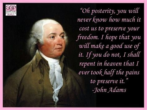 JOHN ADAMS | Founding fathers quotes, John adams quotes, Democracy quotes