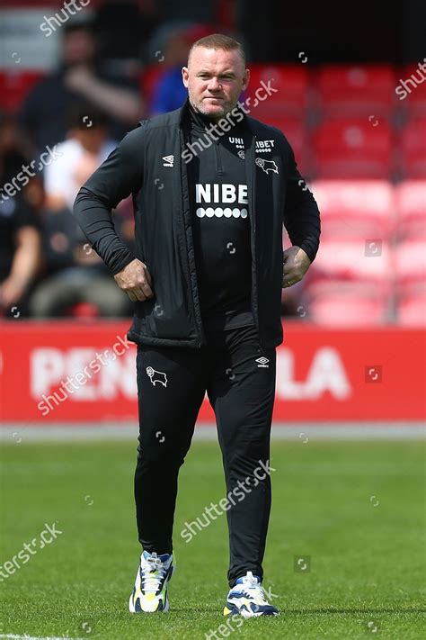 Wayne Rooney Manager Derby Editorial Stock Photo - Stock Image ...