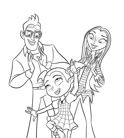 Vampirina Coloring Pages Pdf Free - Coloringfolder.com