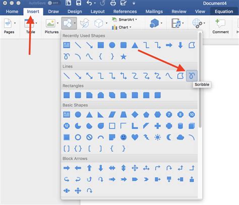 How to Draw in Microsoft Word in 2020