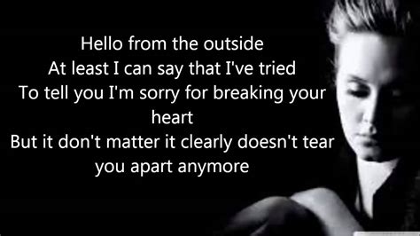 Adele - Hello (Official Lyrics Video) HD.mp4 - YouTube