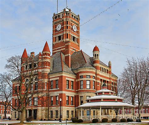 Williams County Courthouse In Bryan Ohio Photograph by Jack Schultz