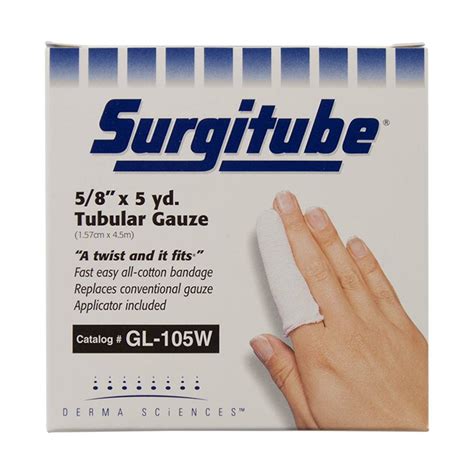 Buy Surgitube Tubular Gauze for Small Fingers or Toes- for use without ...