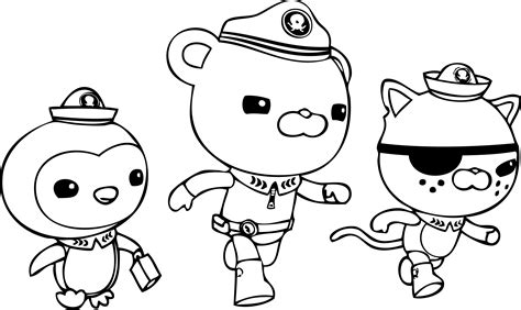 Octonauts #40618 (Cartoons) – Free Printable Coloring Pages