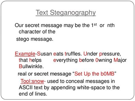 Steganography basic