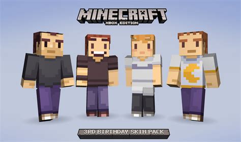 Celebrate Minecraft: Xbox 360 Edition's birthday with some free skins ...