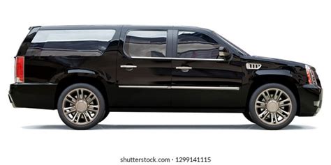 Big Black Premium Suv On White Stock Illustration 1299141121 | Shutterstock