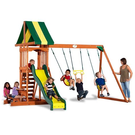 Our Best Outdoor Play Deals | Backyard playset, Playset outdoor ...