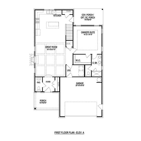 Sycamore | 3 Bedroom New Home Floor Plan