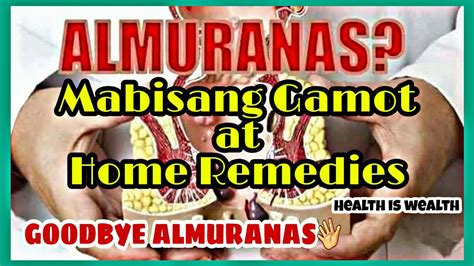 Mabisang gamot at Home remedy sa ALMURANAS! GOODBYE ALMURANAS👋👋👋 - YouTube