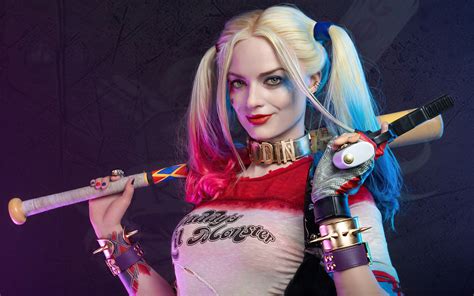 1920x1200 Harley Quinn X Margot Robbie 4k 1080P Resolution ,HD 4k ...