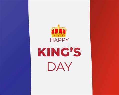 Vector Illustration Concept of King`s Day Celebrations Stock Vector ...