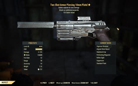 Fallout 4 10mm pistol mods - foobeats