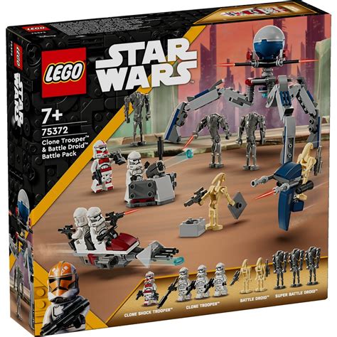 LEGO Star Wars Clone Trooper & Battle Droid Battle Pack - 75372 | BIG W