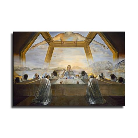 Buy HMN Salvador Dali 1955 The Sacrament of The Last Supper Decorative ...