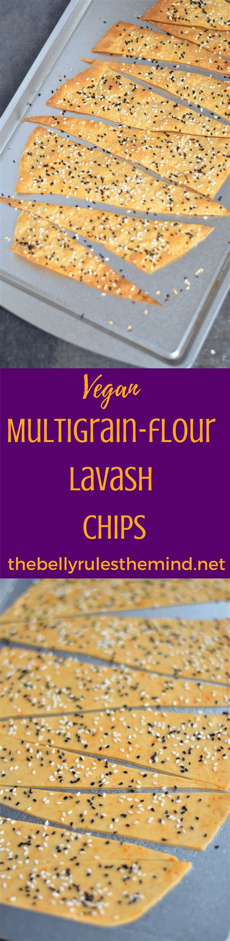 Crispy Lavash Bread Recipe (Video) | The Belly Rules The Mind