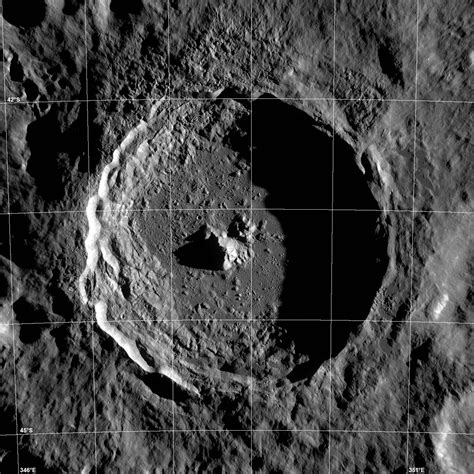 Spectacular View from LRO of Tycho Crater's Central Uplifts - Universe ...