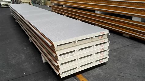 Second Hand Or Used New Material Polyurethane Foam Sandwich Panels ...